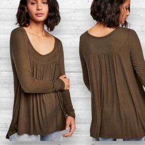 Free People tunic size M. Green.
